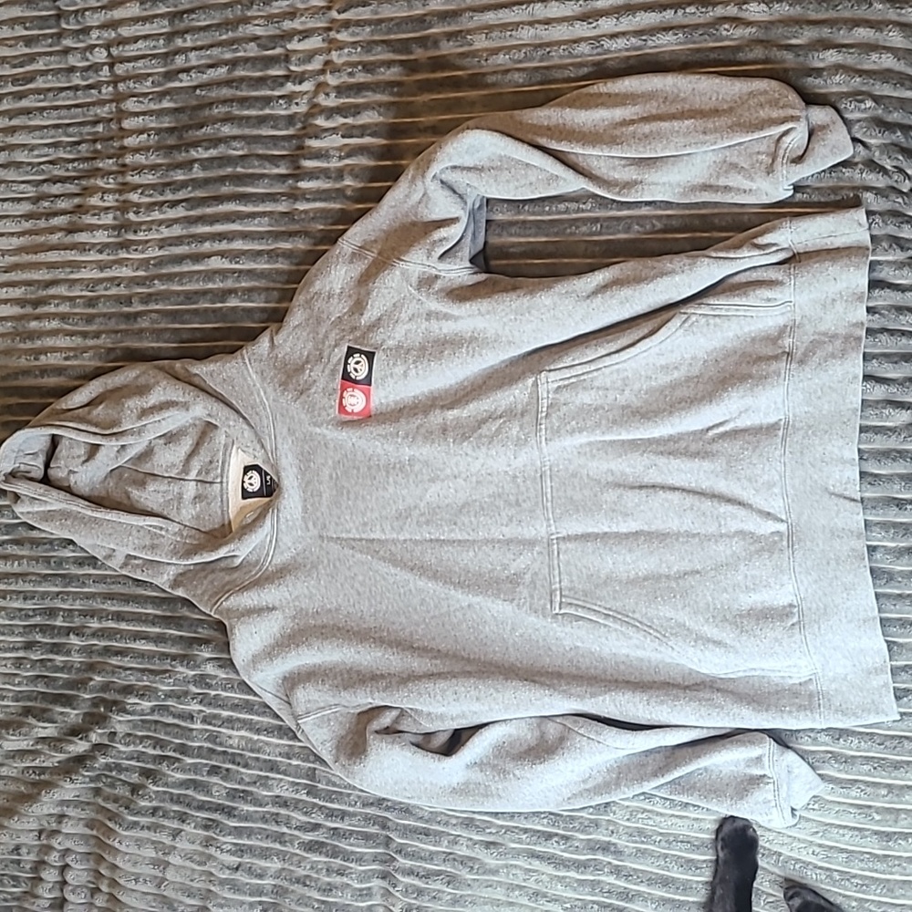 Element Large Grey Pullover Hoodie
